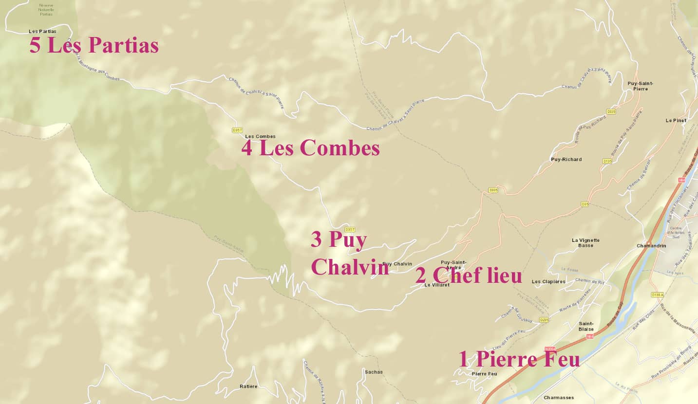 Puy-Saint-André et ses hameaux
